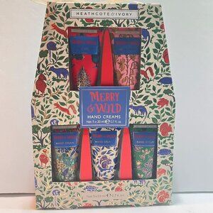 Heathcote & Ivory Merry & Wild Holiday Hand Cream Set 5x 30ml